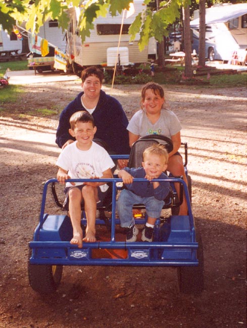 Four Person Pedal Car