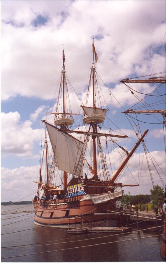 Ship at Jamestown