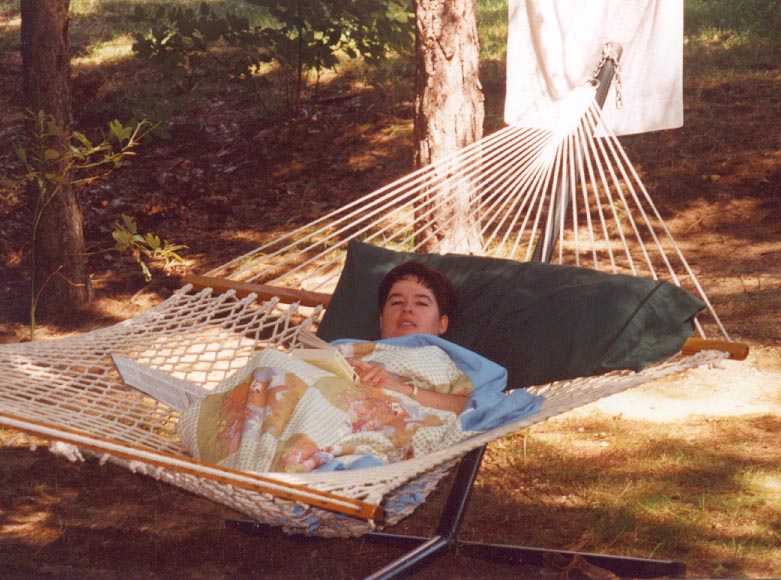 Jody in Hammock