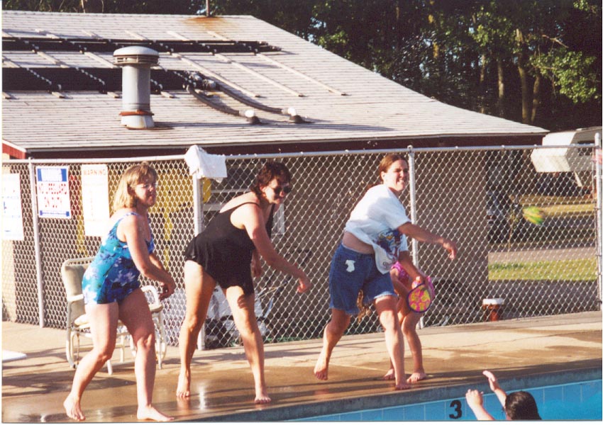 Todd Girls at Pool